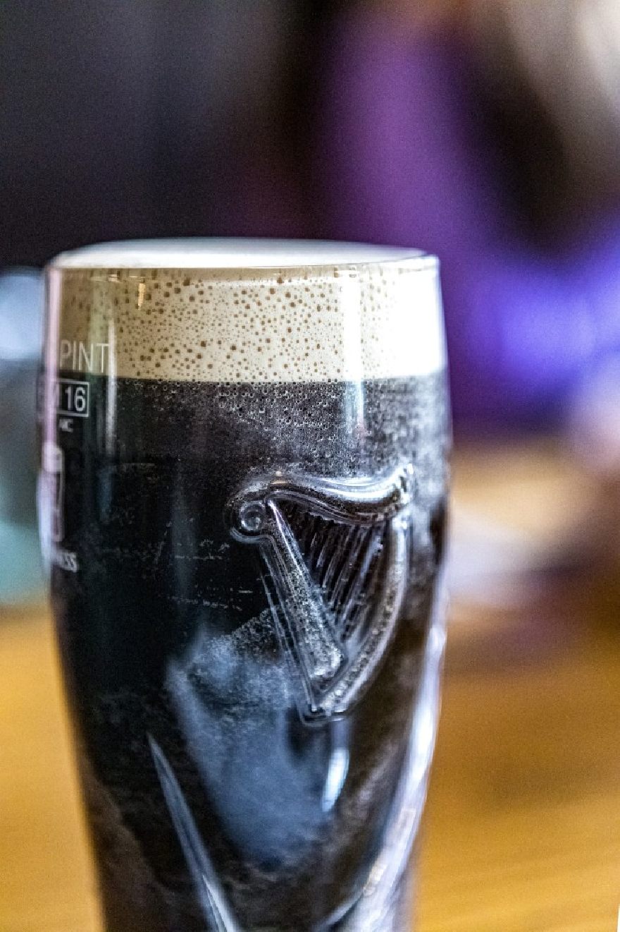Original Guinness beer in Ireland.