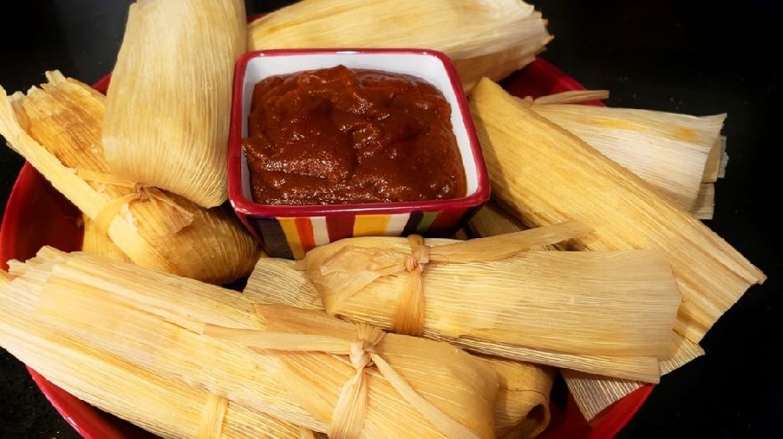 Traditionell Tamales in California.