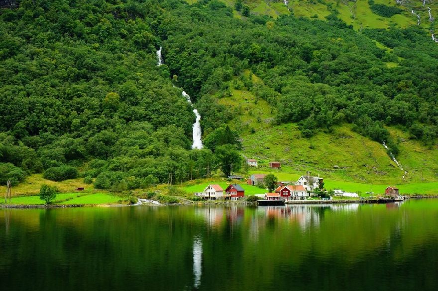 Schöne Landschaft in Norwegen.