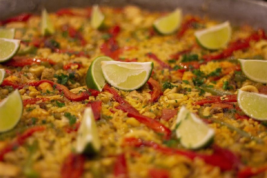 Original Paella from the best Spanish Restaurants in California.