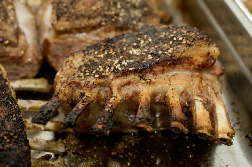 Schmackhaftes Roast Lamb so wie man es in Neuseeland zu Essen bekommt.