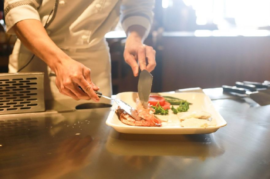 Chef is preparing the delicious food.