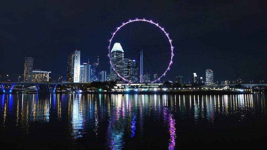 Stadt in Singapur.